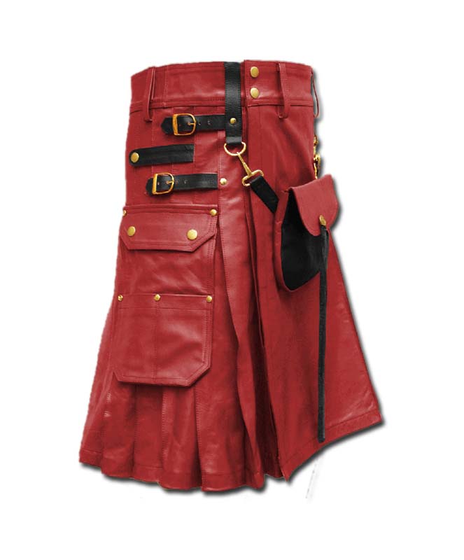 Celtic-Leather-Kilt-with-Leather-Sporran-red.jpg