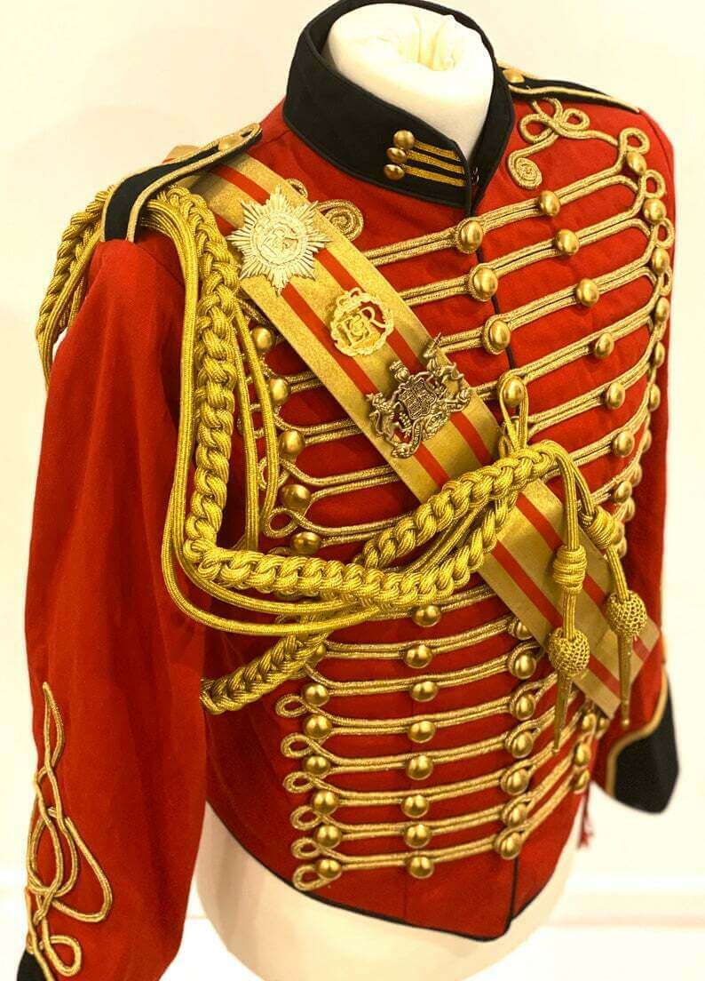 New Men's 5 pcs Ceremonial Hussar Officers jacket with Aiguillette - Image 2