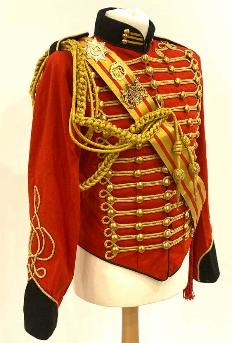 New Men's 5 pcs Ceremonial Hussar Officers jacket with Aiguillette - Image 3