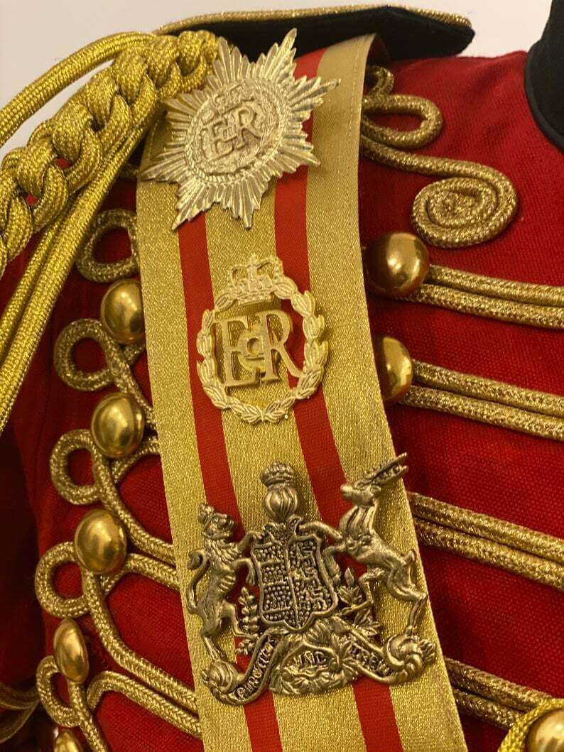 New Men's 5 pcs Ceremonial Hussar Officers jacket with Aiguillette - Image 4
