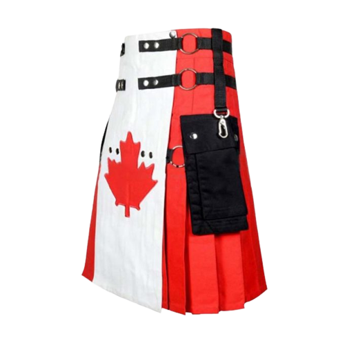 image-removebg-preview (4) Stylish Canadian Flag Utility Kilt